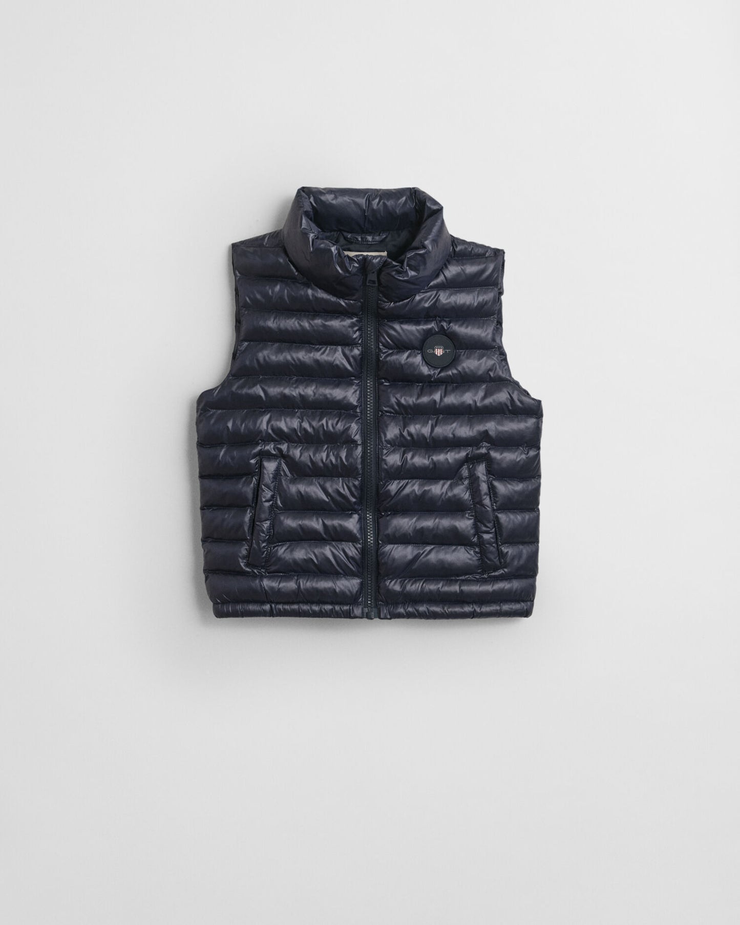 Kids Shiny Lightweight Padded Down Vest