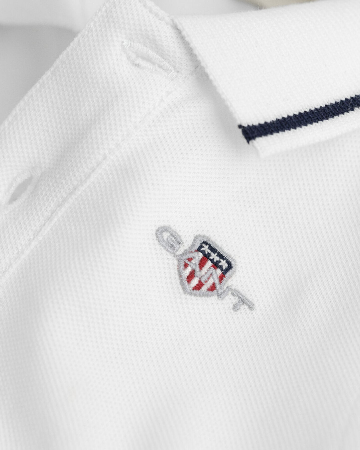 Baby Shield Piqué Long Sleeve Bodysuit