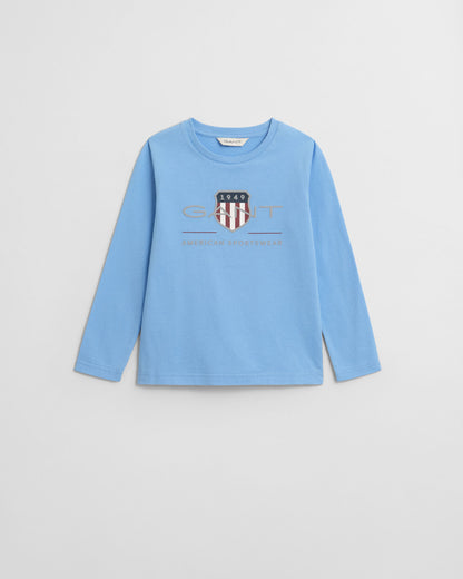 Kids Archive Shield Long Sleeve T-Shirt