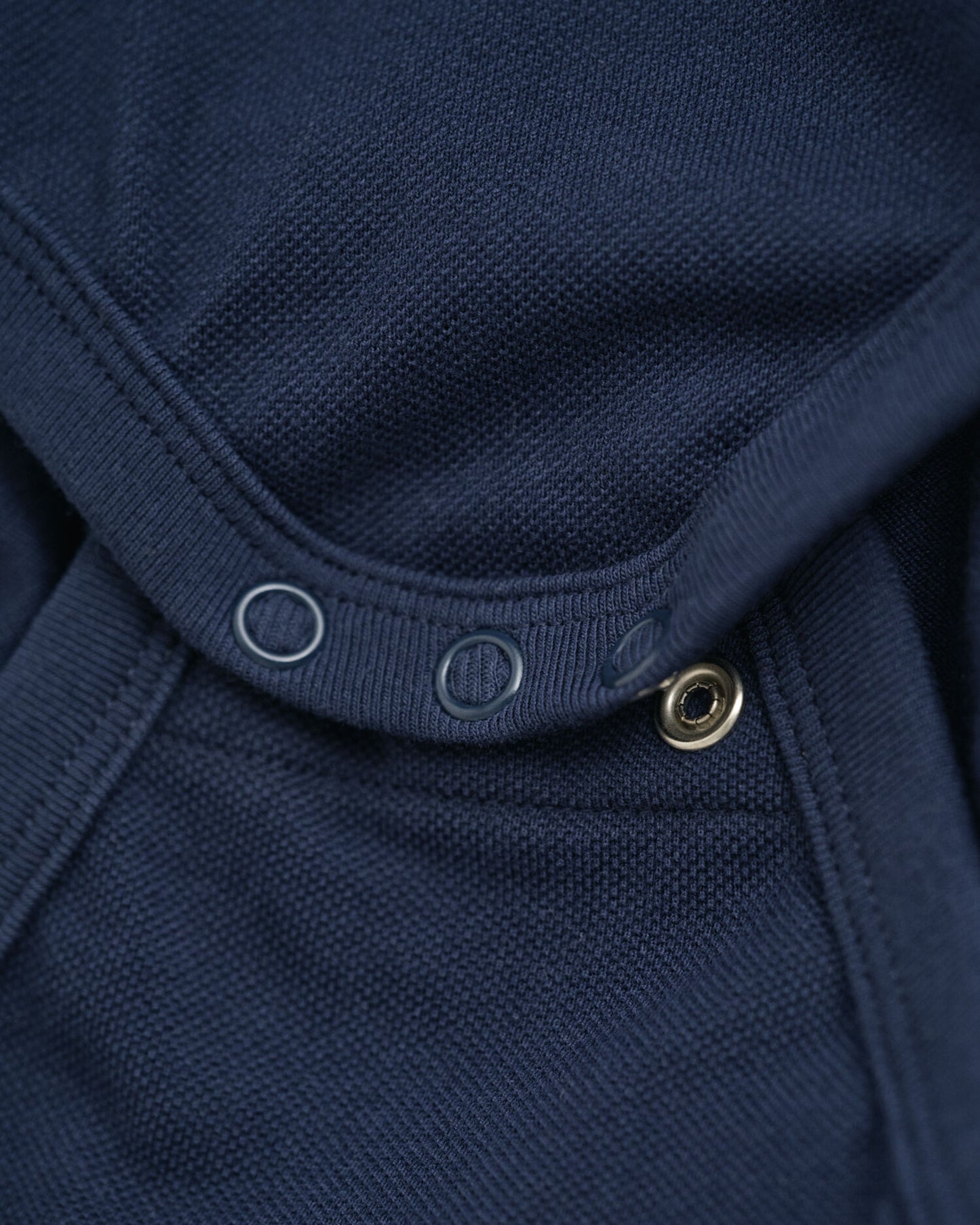 Baby Shield Piqué Long Sleeve Bodysuit