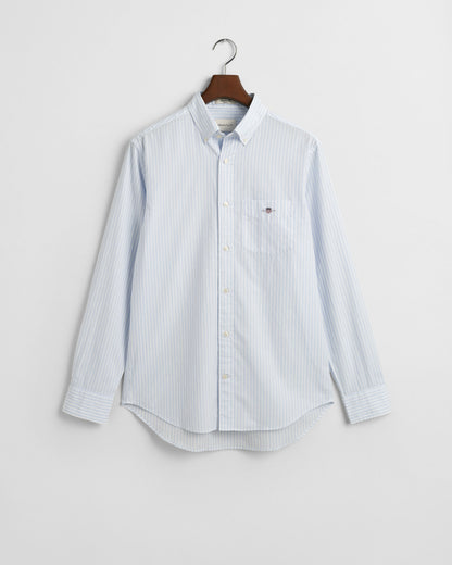 Regular Fit Striped Poplin Shirt