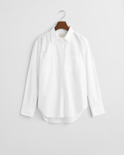 Relaxed Fit Classic Poplin Shirt