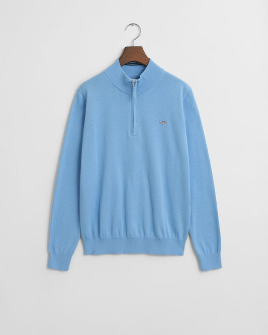 Teens Shield Cotton Half-Zip Sweater
