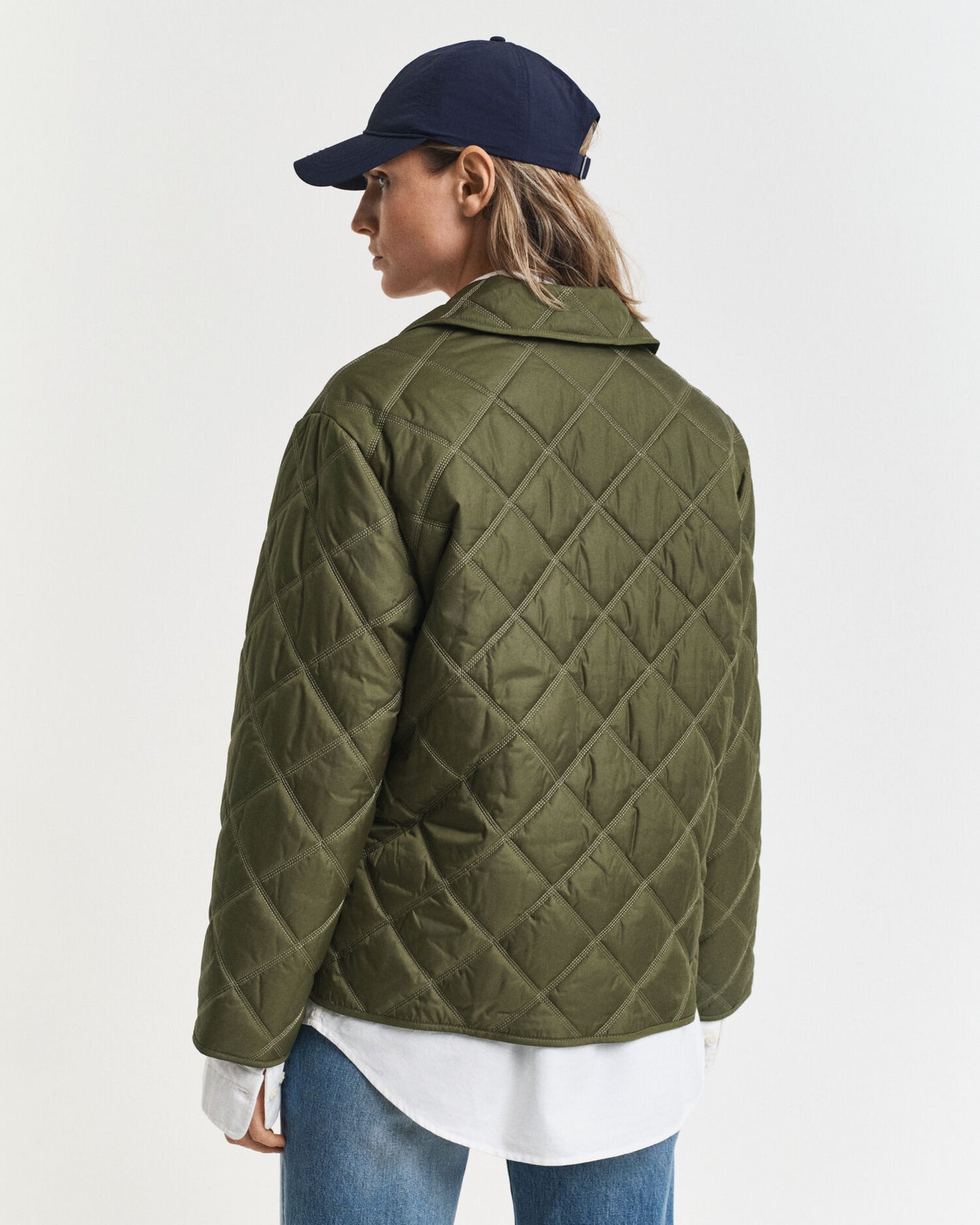 Collared Quilted Jacket