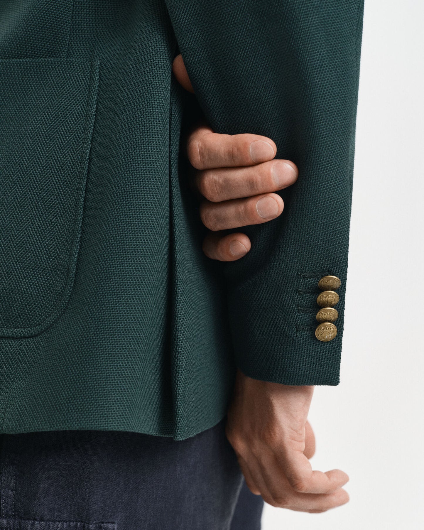 Slim Fit Cotton Club Blazer