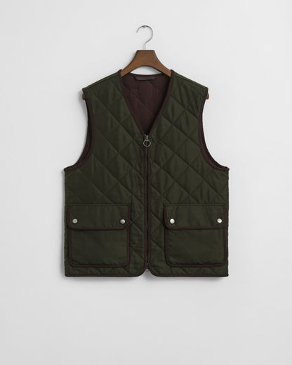 Quilted Fleece Vest