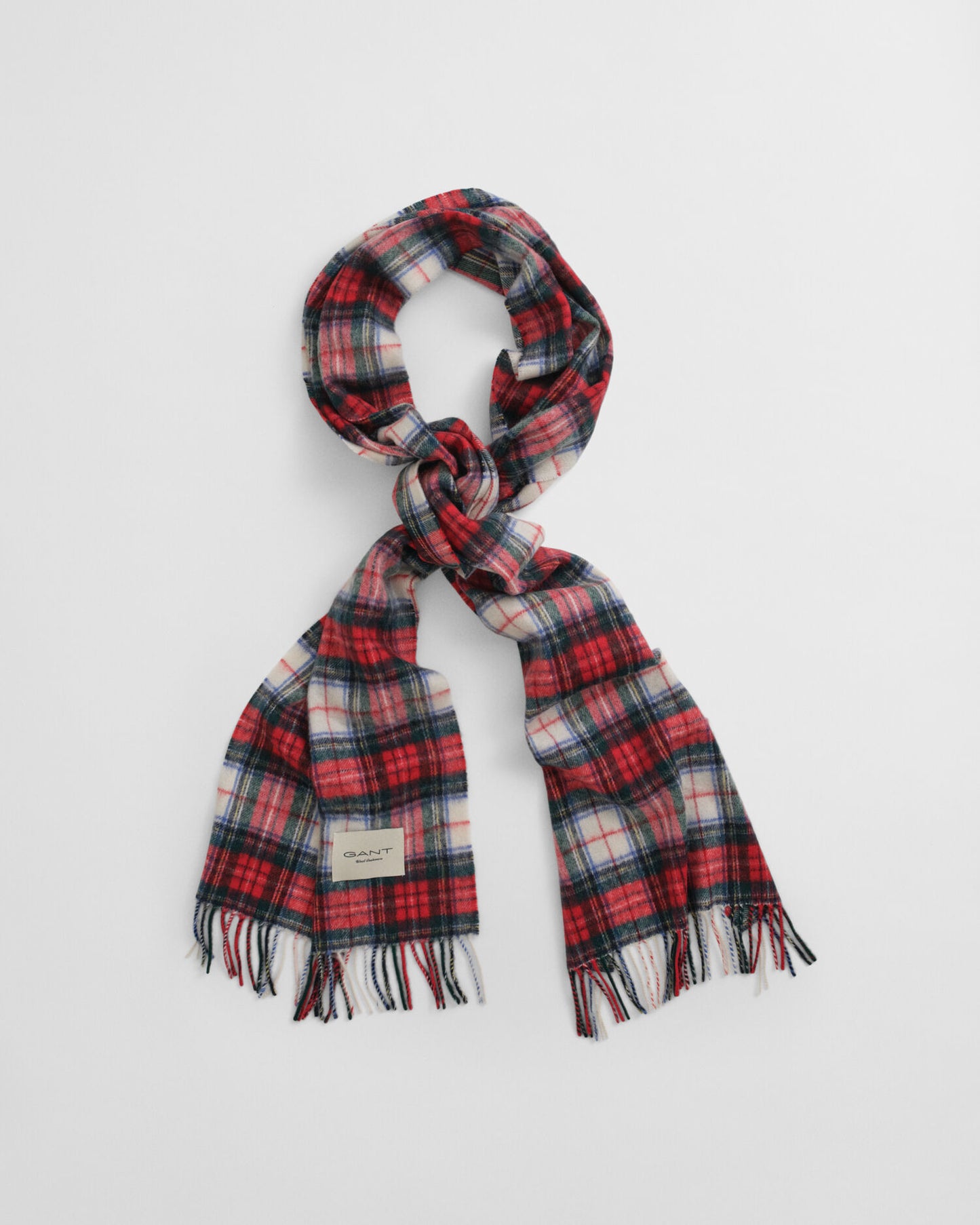Tartan Cashmere Blend Scarf