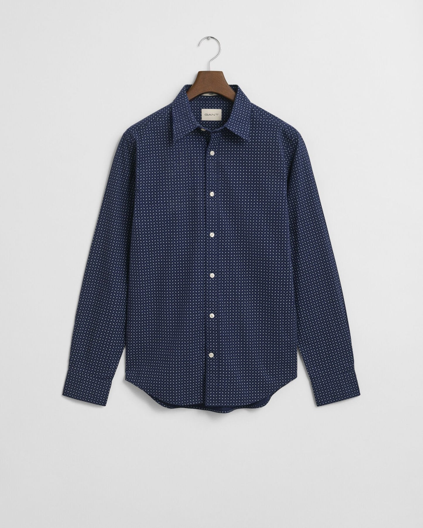 Regular Fit Micro Print Shirt