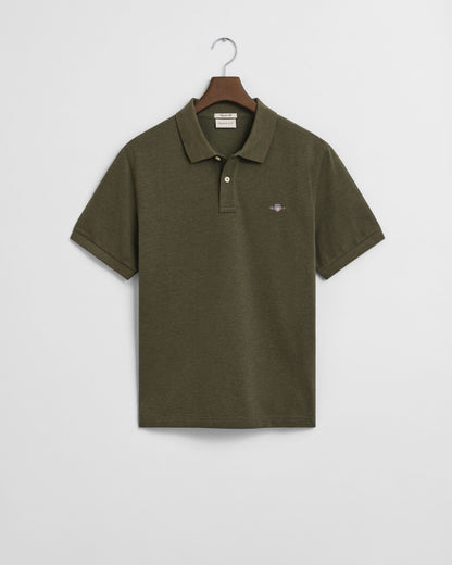 Regular Fit Shield Piqué Polo Shirt