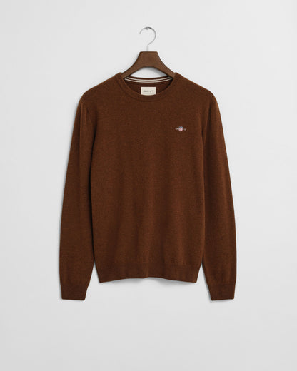 Superfine Lambswool Crew Neck Sweater