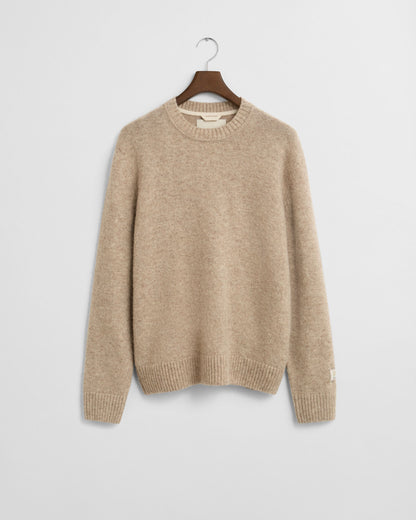 Scottish Wool Crew Neck Sweater