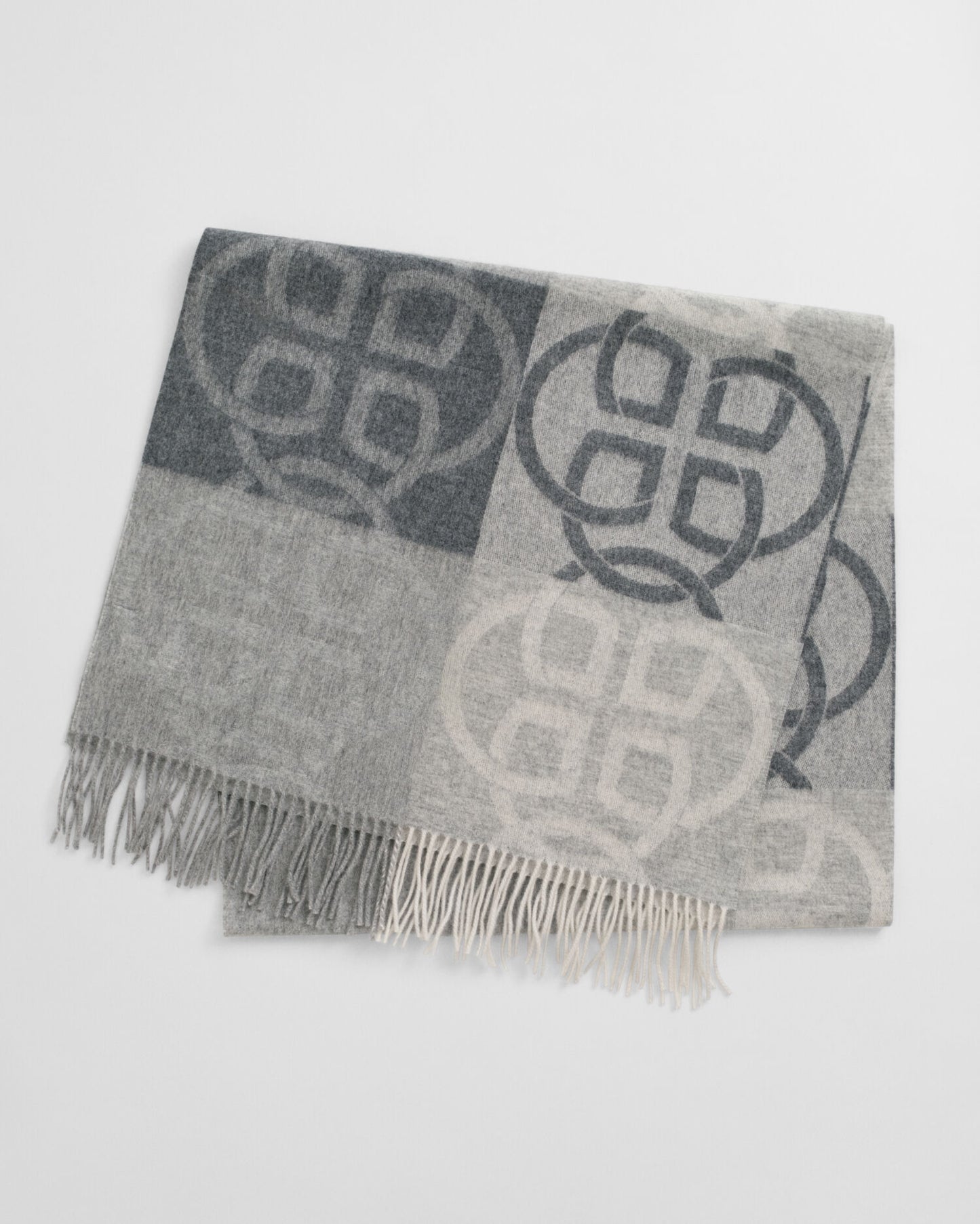 Monogram Wool Scarf
