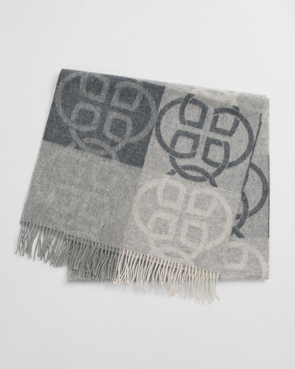 Monogram Wool Scarf