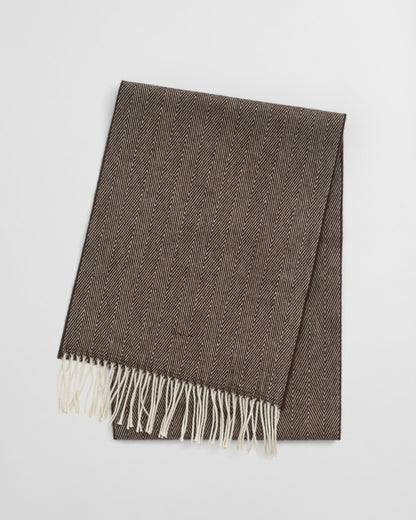 Wool Herringbone Scarf