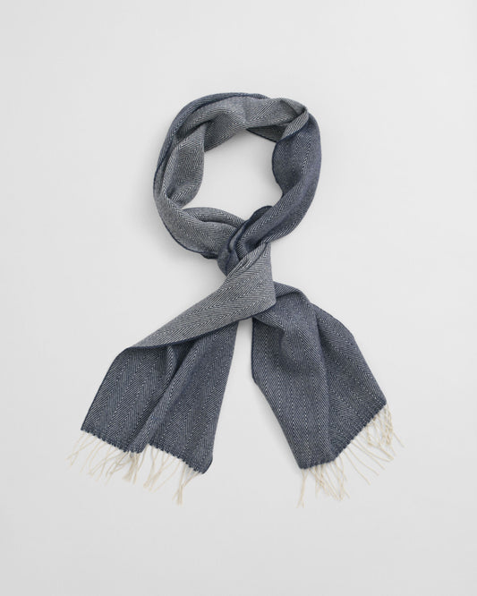Wool Herringbone Scarf