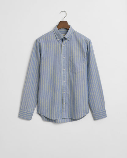 Regular Fit Striped Archive Oxford Shirt