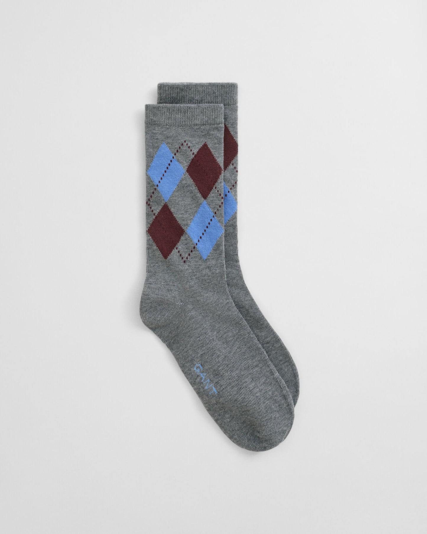 Checked Argyle Socks