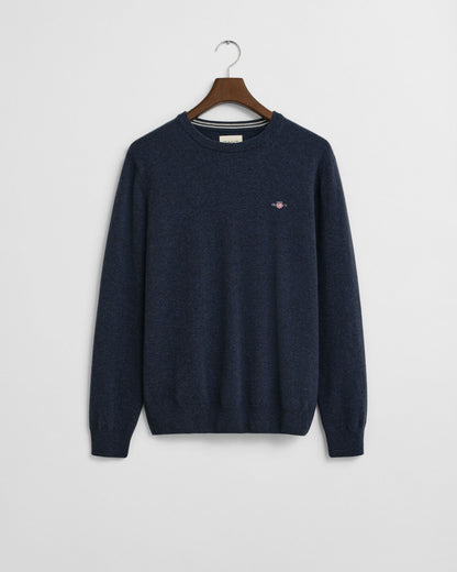 Superfine Lambswool Crew Neck Sweater