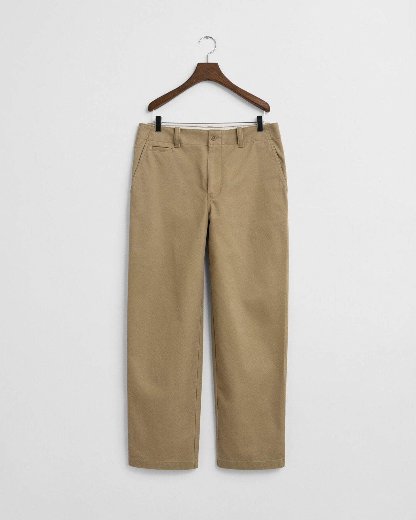 Relaxed Fit Cotton Twill Chinos