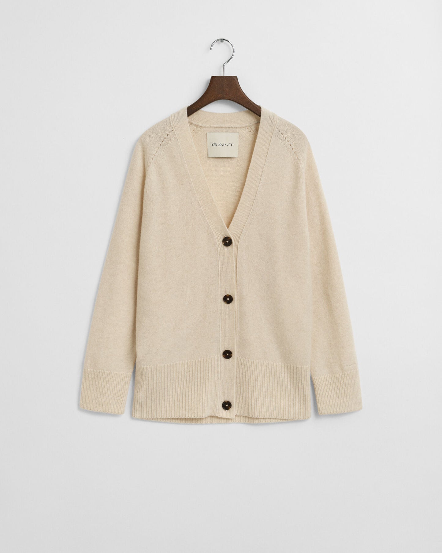 Wool Cashmere Blend Cardigan