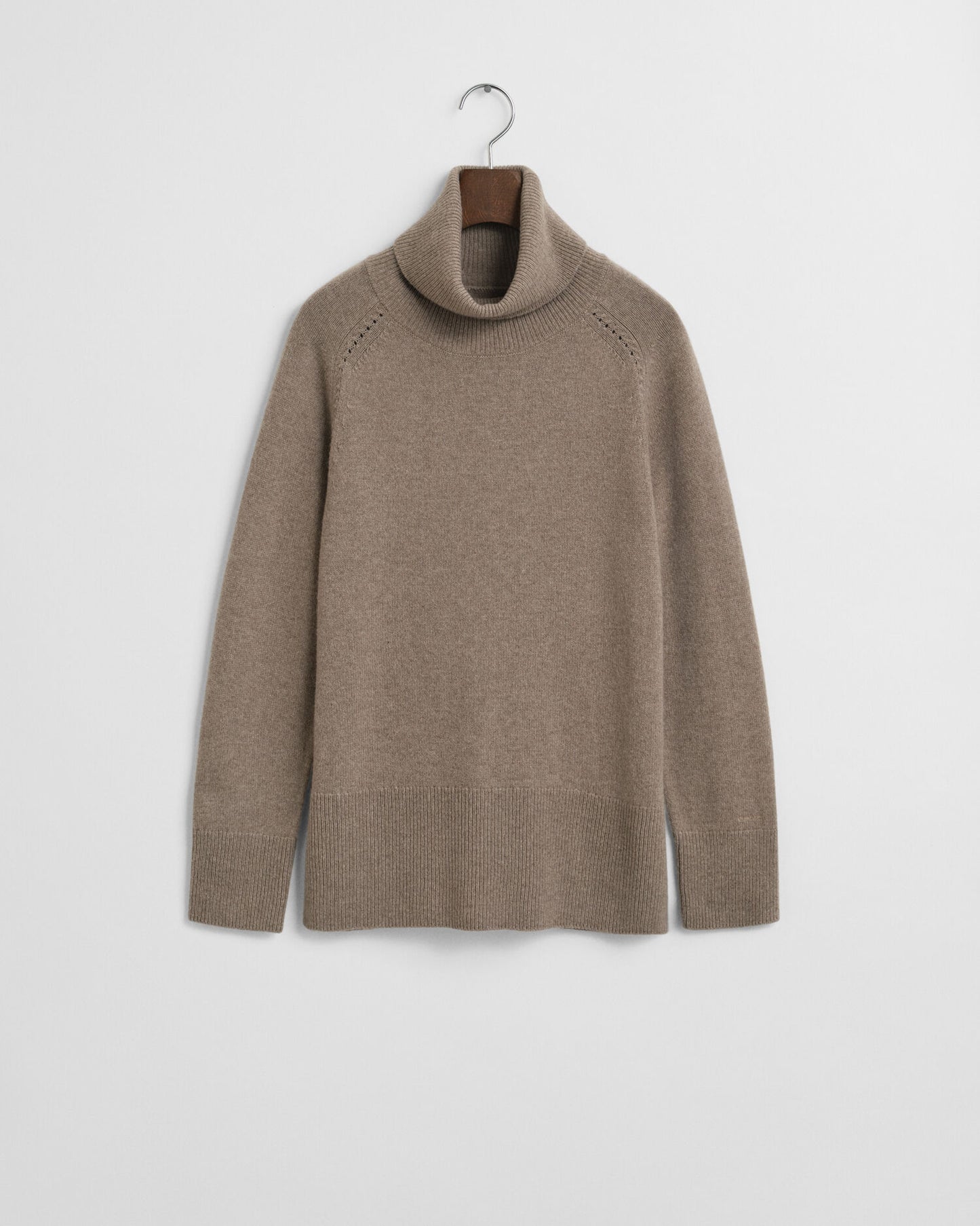 Soft Wool Cashmere Blend Turtleneck Sweater