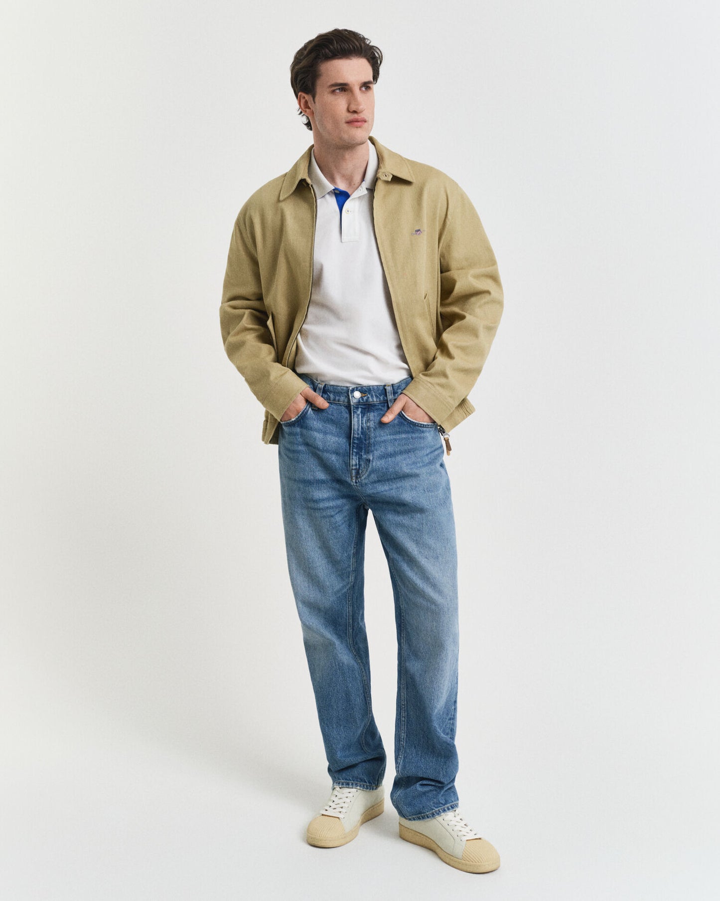 Contrast Piqué Polo Shirt