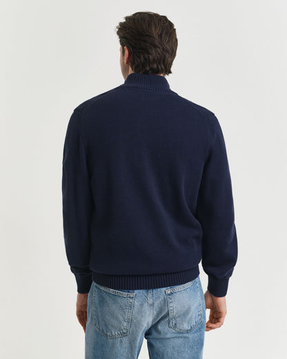 Casual Cotton Half-Zip Sweater