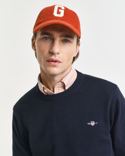 Classic Cotton Crew Neck Sweater