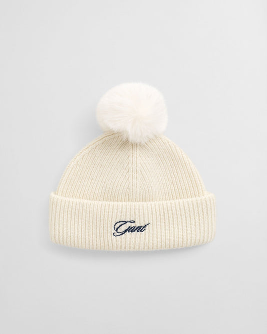 Girls Pom Pom Beanie