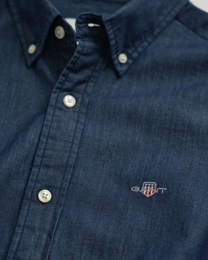 Slim Fit Indigo Shirt