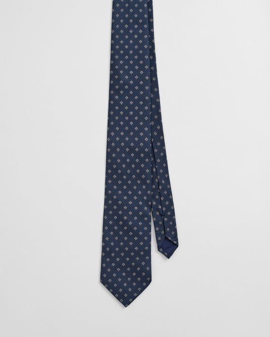 Foulard Print Tie