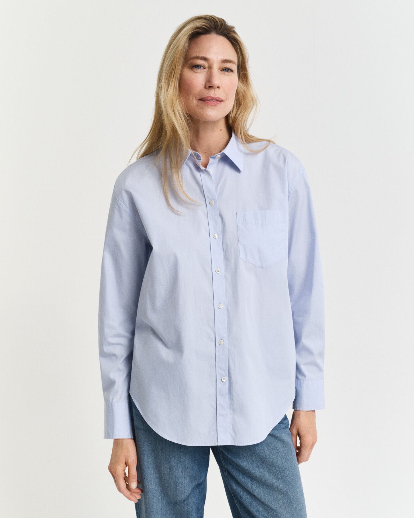 Relaxed Fit Classic Poplin Shirt