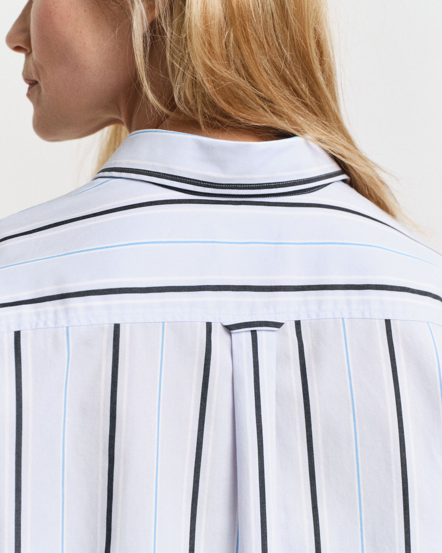 Relaxed Fit Classic Striped Poplin Shirt