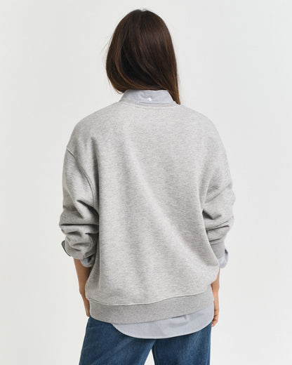 Printed Crew Neck Sweatshirt