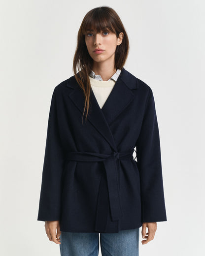 Handstitched Belted Jacket