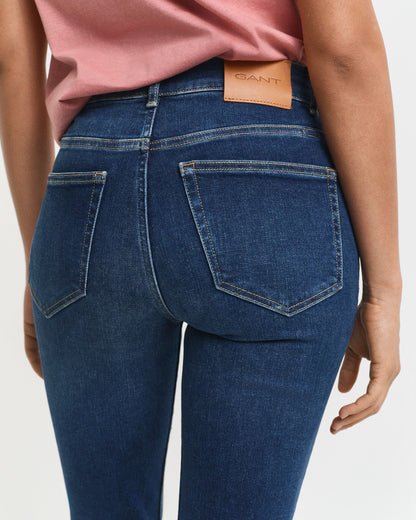 Slim Fit Cropped Jeans