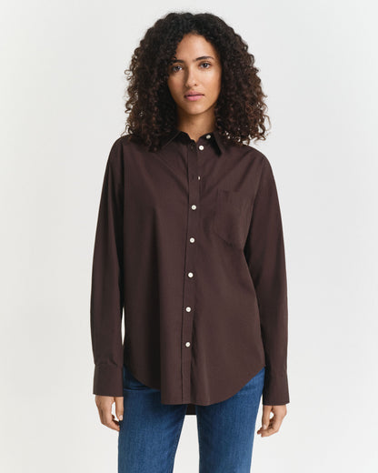Relaxed Fit Classic Poplin Shirt