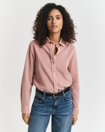 Regular Fit Corduroy Shirt