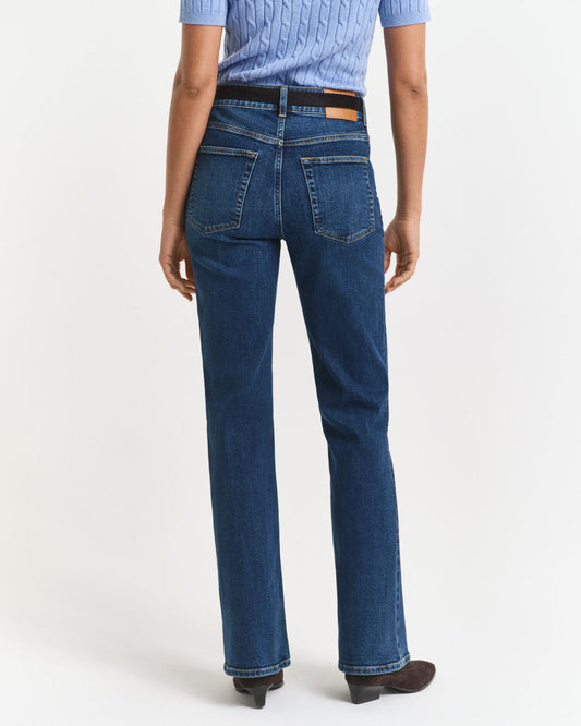 Slim Fit Flared Jeans