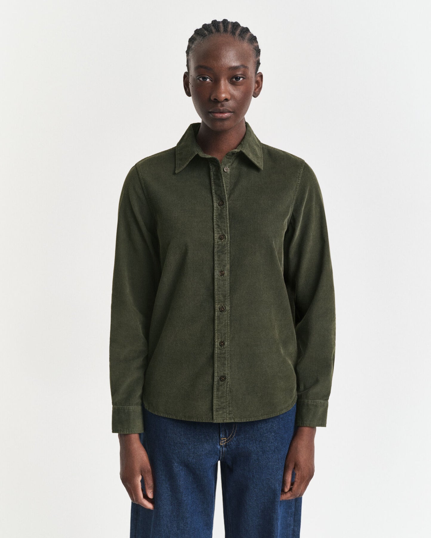 Regular Fit Corduroy Shirt