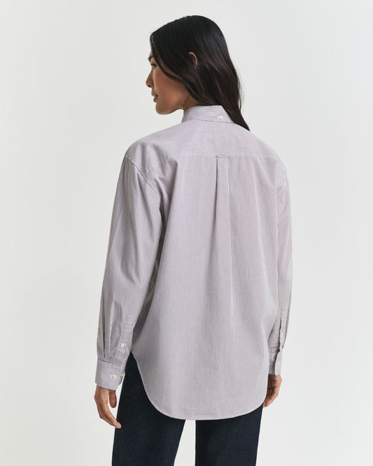Relaxed Fit Classic Poplin Graphic Shirt