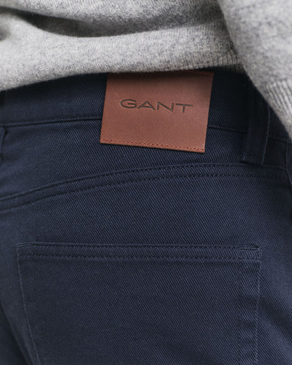Slim Fit Soft Twill Jeans