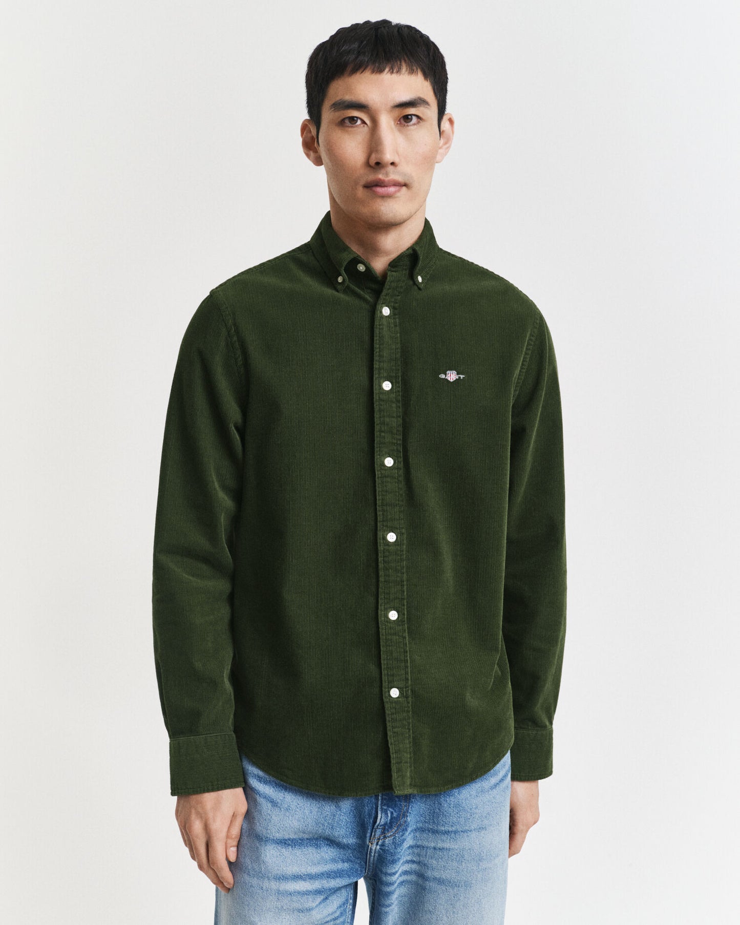 Regular Fit Cotton Corduroy Shirt