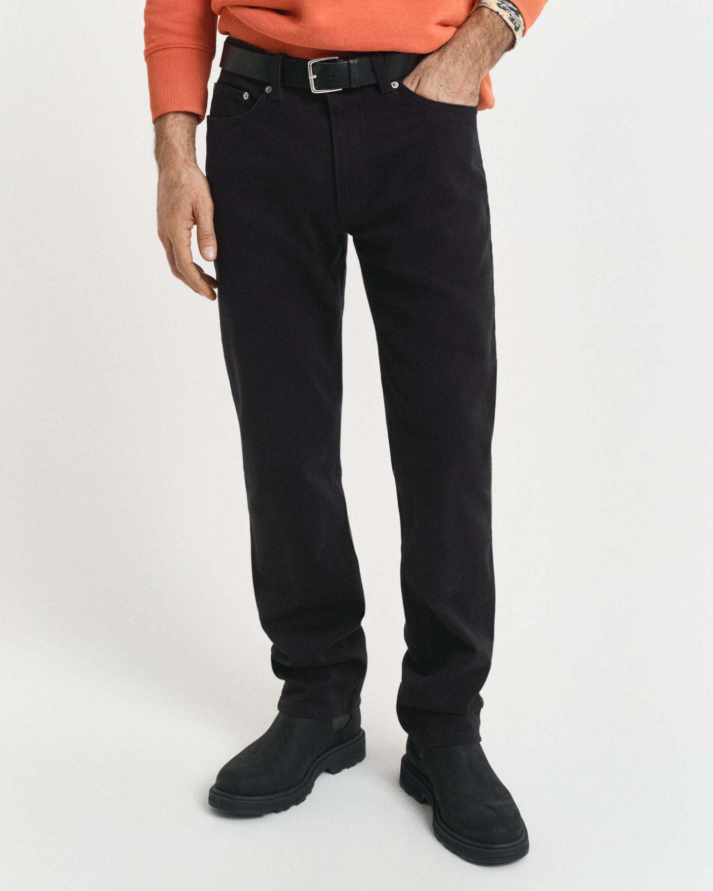 Regular Fit Soft Twill Jeans