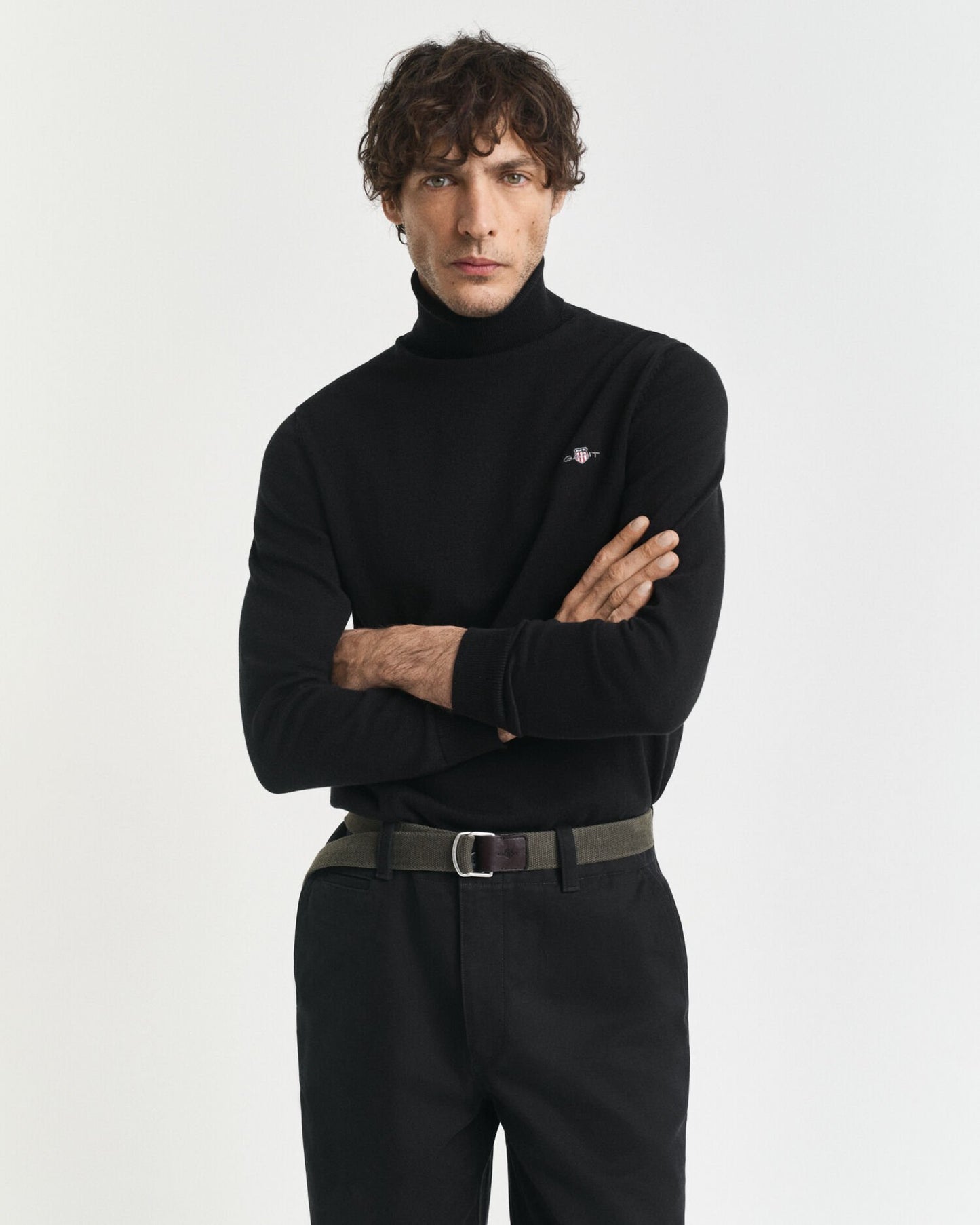 Classic Cotton Turtleneck Sweater