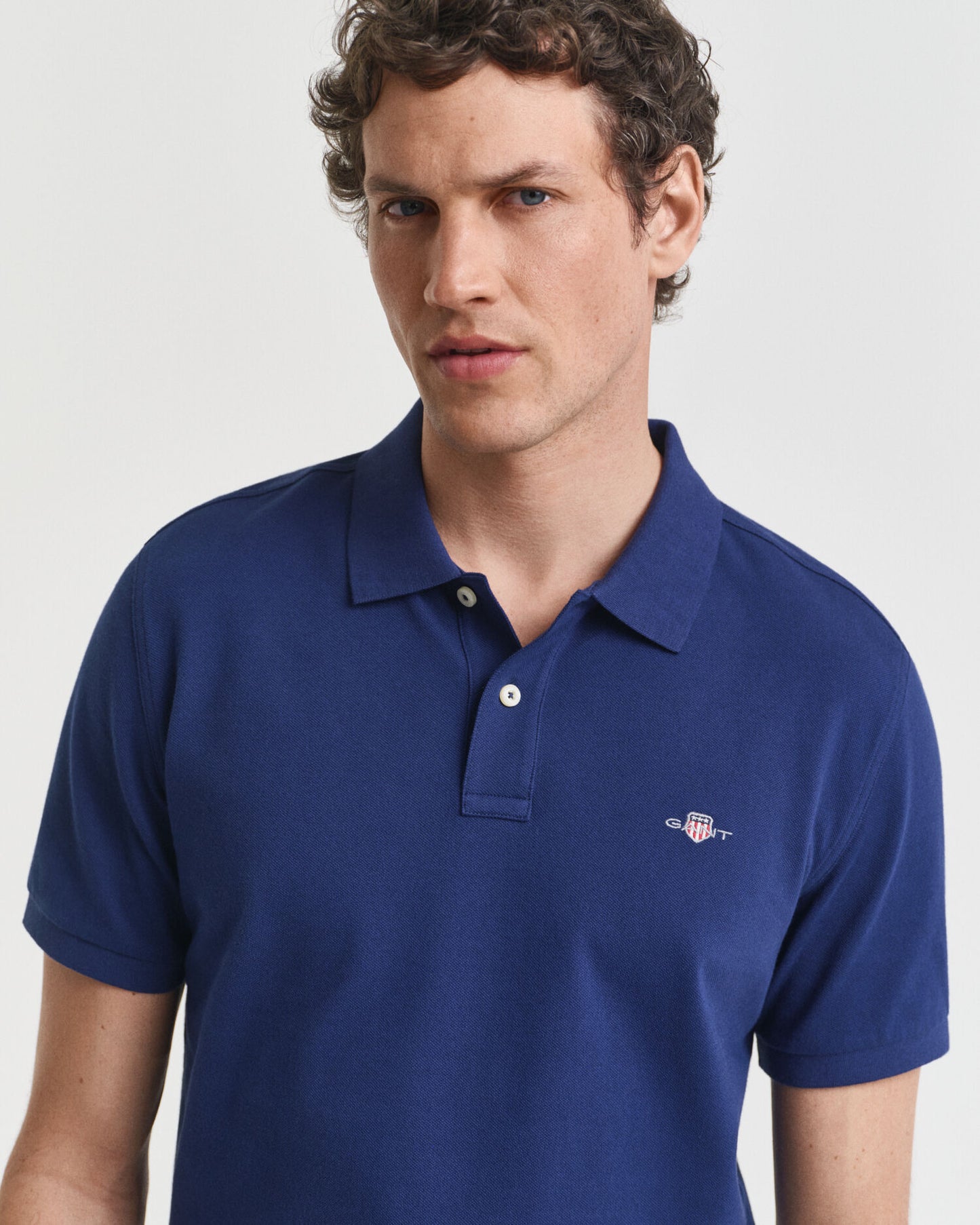 Regular Fit Shield Piqué Polo Shirt