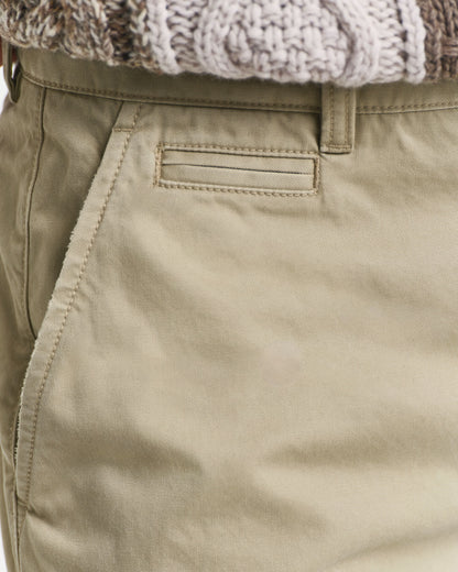 Relaxed Fit Cotton Twill Chinos