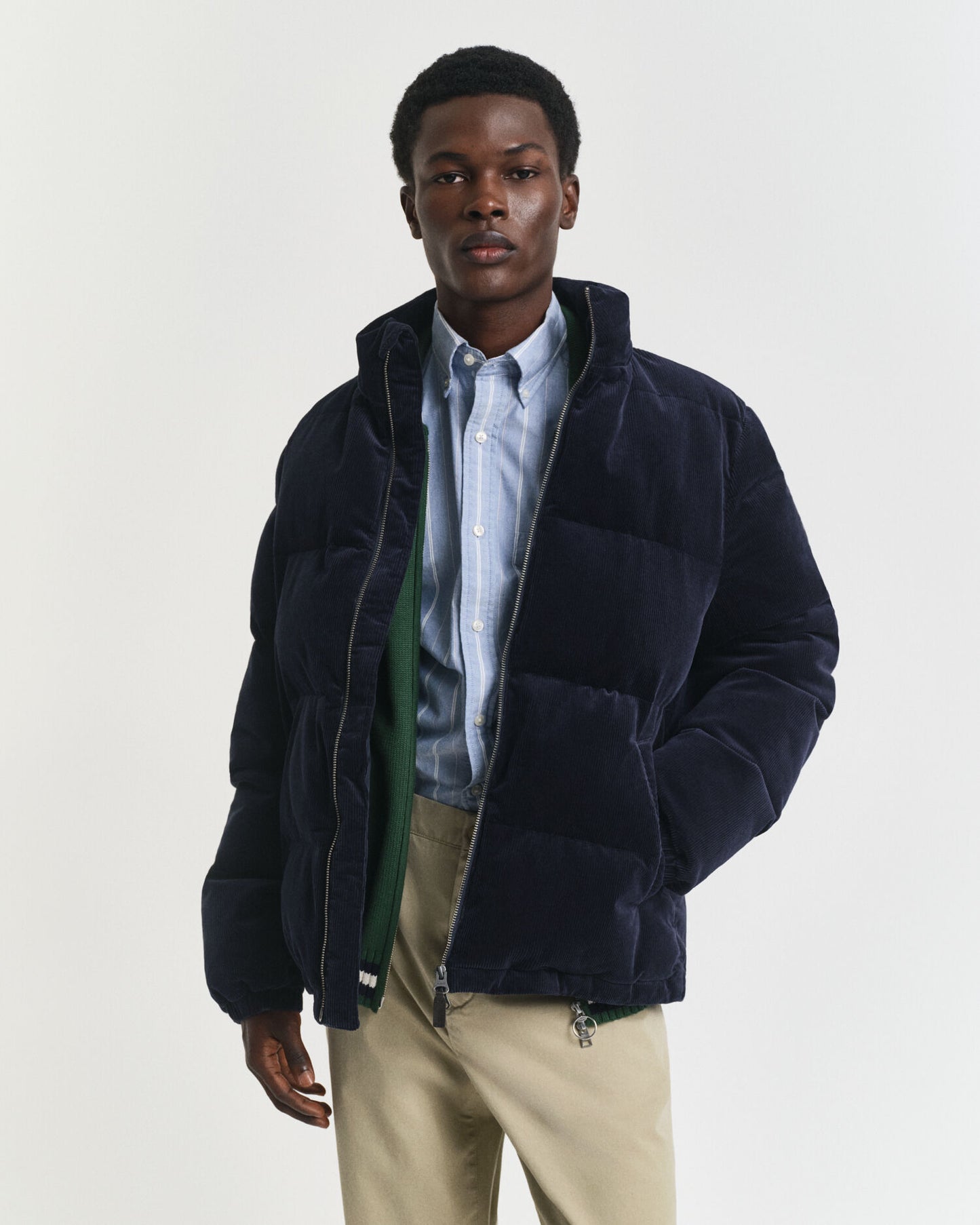 Corduroy Puffer Jacket