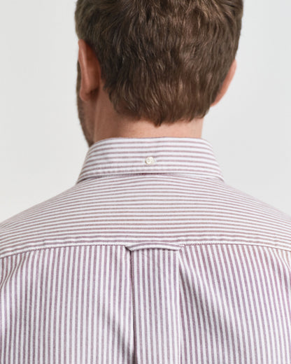 Regular Fit Banker Stripe Classic Oxford Shirt