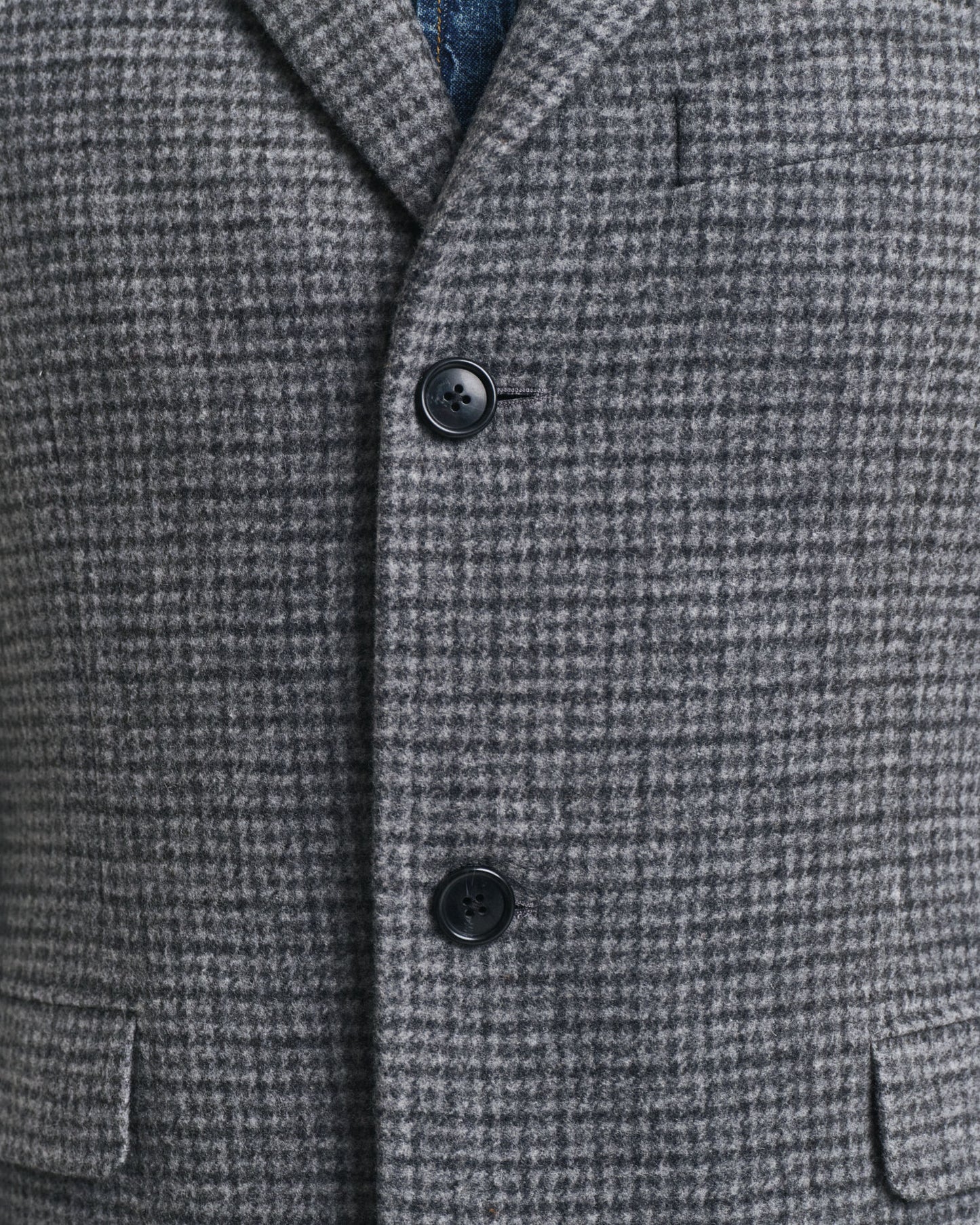 Two-Tone Wool Coat